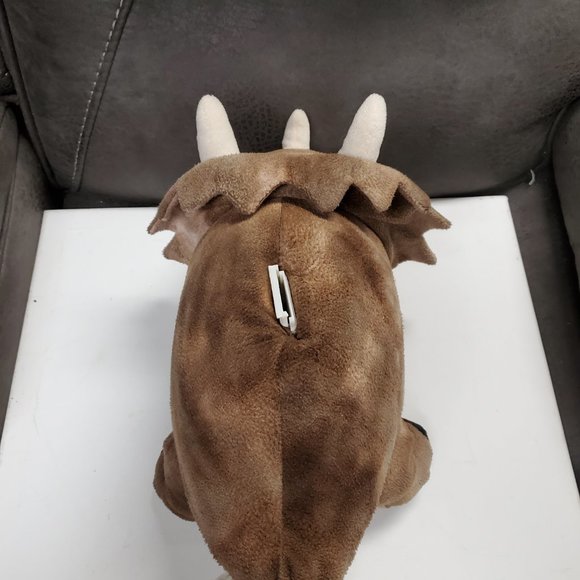 Plush Rhino Coin Bank - Brown - FAB NY - Picture 5 of 8